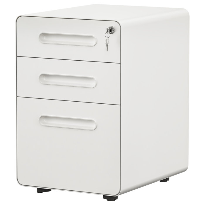 The Twillery Co.® Melra 3Drawer Mobile Vertical Filing